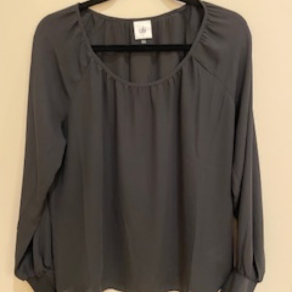 Cabi #4338 - Long sleeve, black blouse. Size Small. - Picture 2 of 5